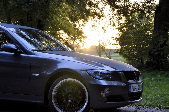 Motorhaube Dach mit Carbonfolie überzogen
