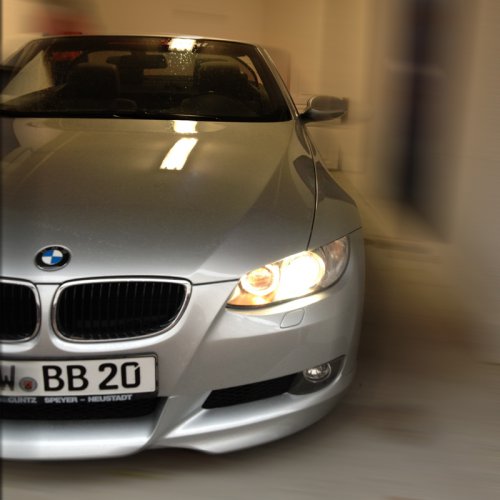 in der Garage...