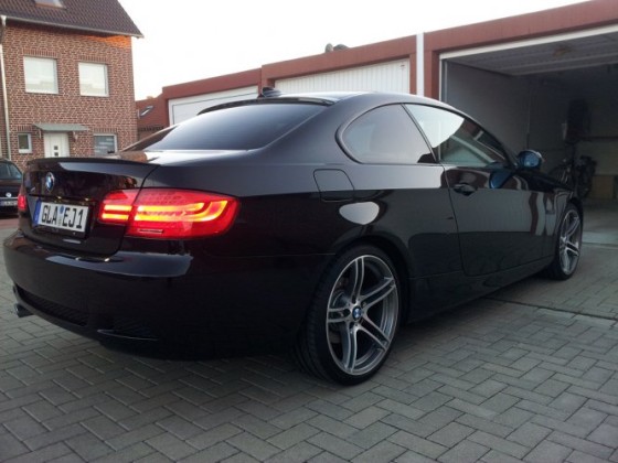 E92 Black Sapphir mit 19`BMW Performance 313 Sommer Rädern