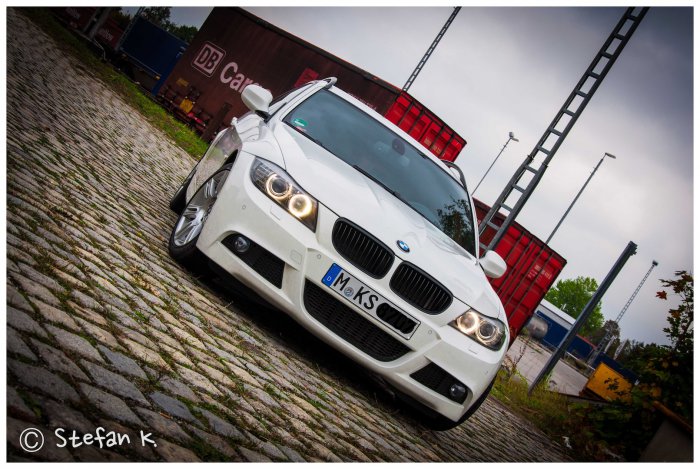 BMW E91 325d LCI M Alpinweiß III