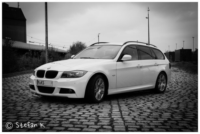 BMW E91 325d LCI M Alpinweiß III