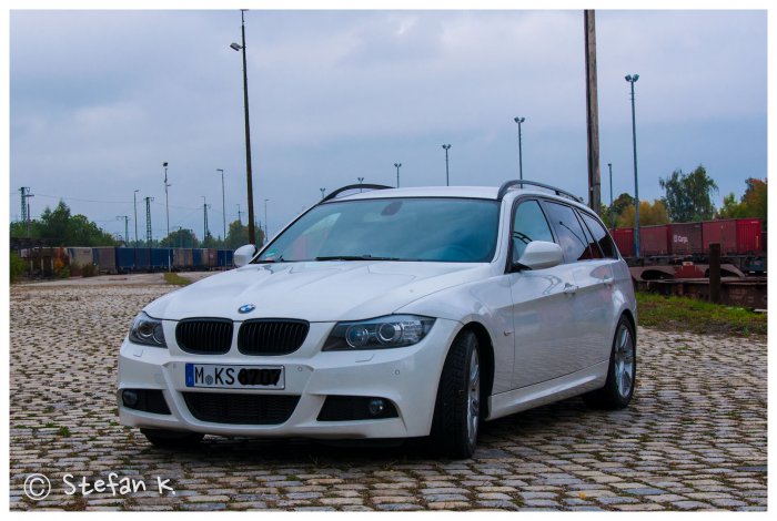 BMW E91 325d LCI M Alpinweiß III