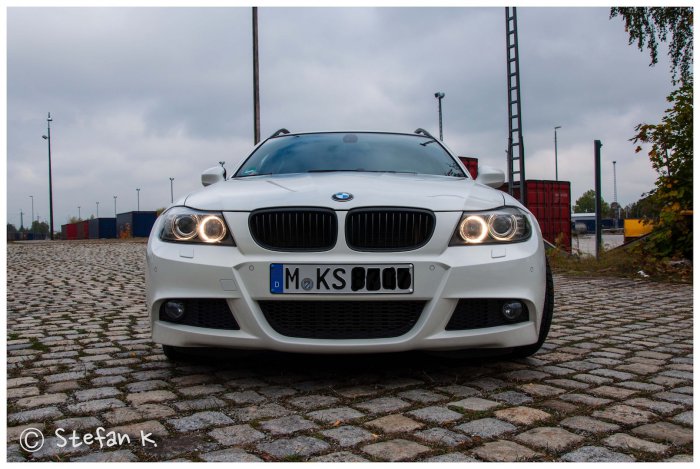 BMW E91 325d LCI M Alpinweiß III