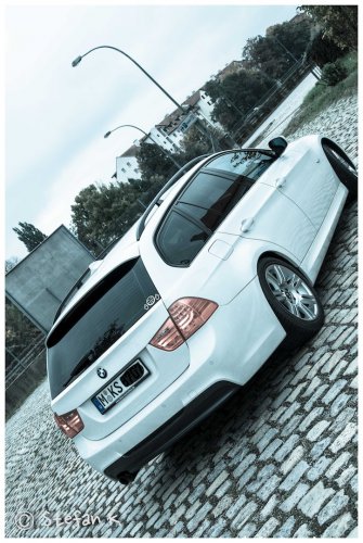 BMW E91 325d LCI M Alpinweiß III