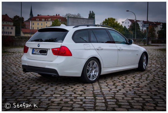 BMW E91 325d LCI M Alpinweiß III