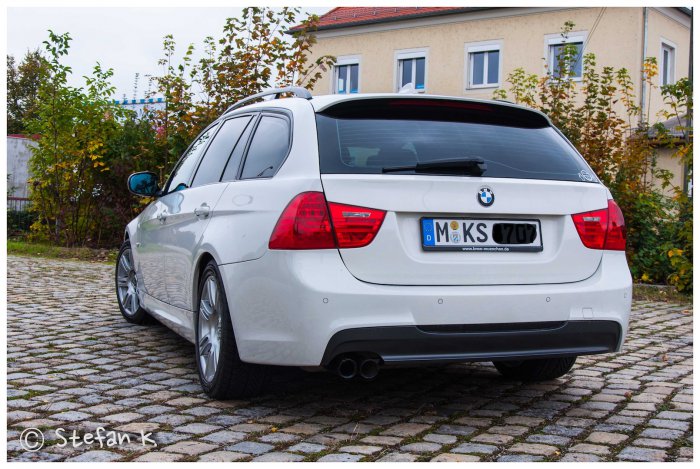 BMW E91 325d LCI M Alpinweiß III