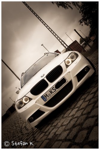 BMW E91 325d LCI M Alpinweiß III