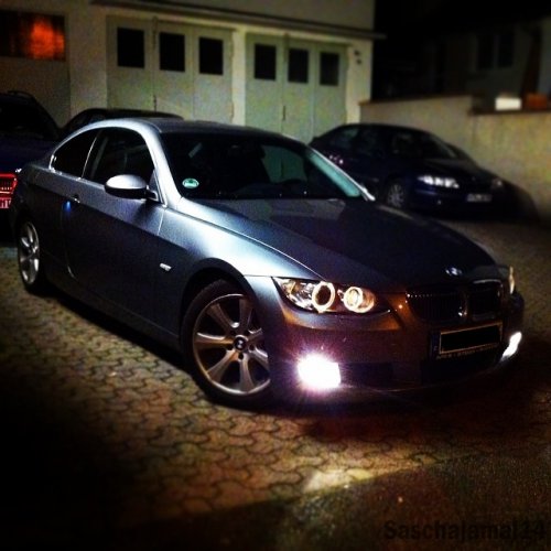 BMW E92 bei Nacht