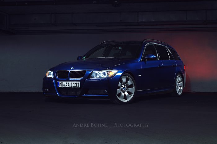 E91 320d Tiefgarage