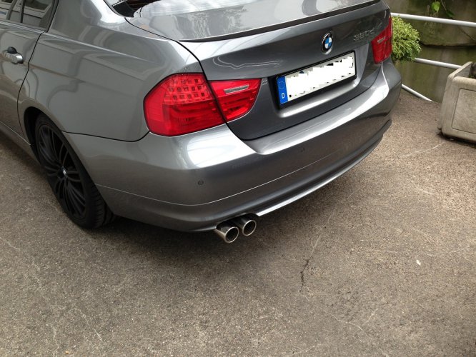 320d mit Doppelauspuff