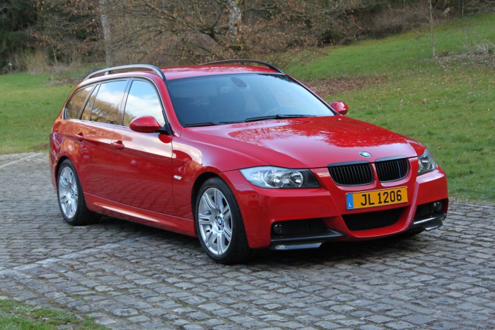 Mein japanroter E91 M Paket