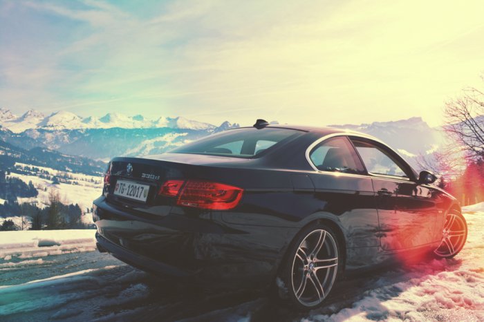 BMW E92 330D - swiss alps_D