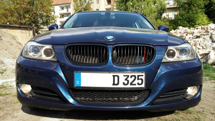 E91 LCI PP Nieren tiefseeblau metallic Bi-Xenon