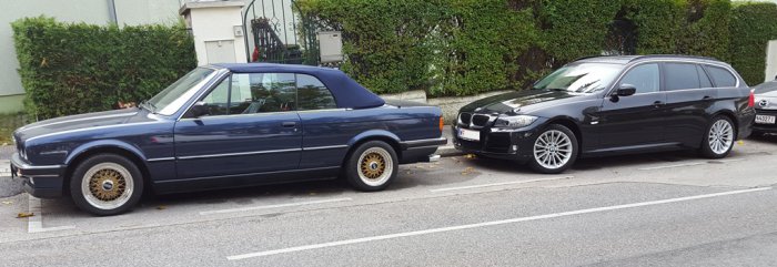 E91 LCI 320d Touring & E30 325i Cabrio