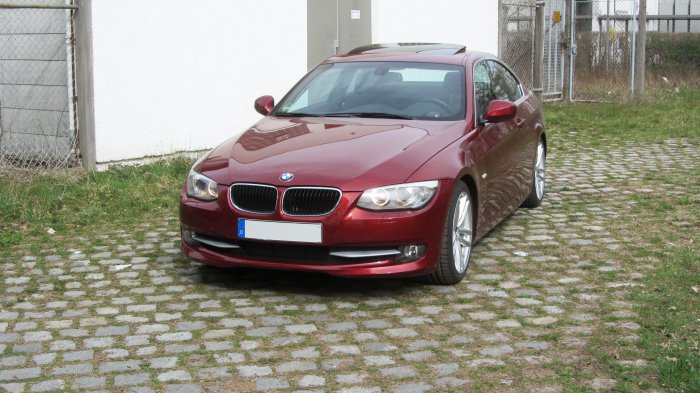 320d Coupe Vermillionrot