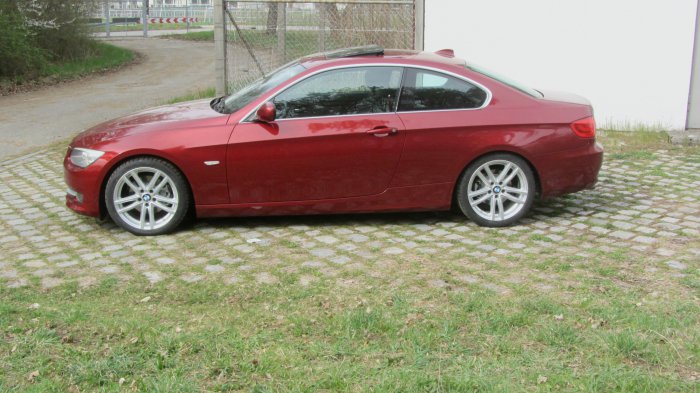 320d Coupe Vermillionrot