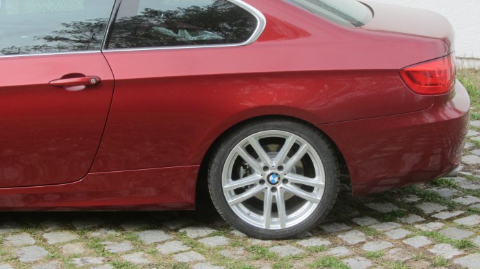 320d Coupe Vermillionrot