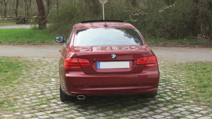 320d Coupe Vermillionrot
