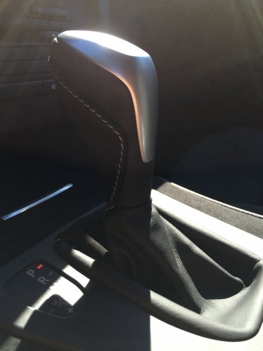 BMW 325i E90 Performance Wählhebel und Handbremse