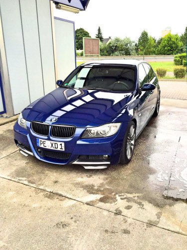 BMW 325i E90 Le Mans Blue Performance