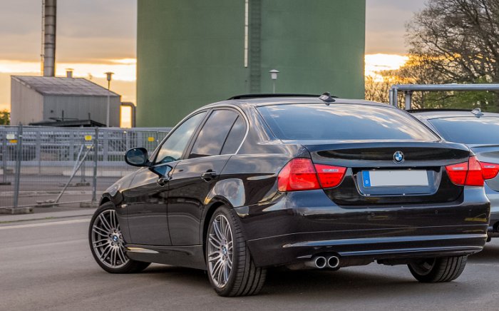 Mein BMW Heckansicht