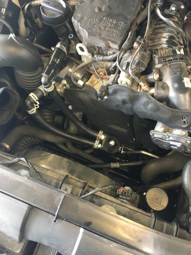 Oil catch can im E91 320xd N47N D20C