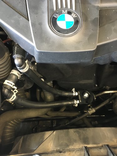 Oil catch can im E91 320xd N47N D20C