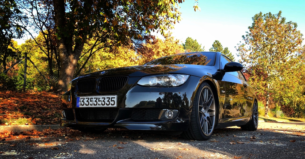 E92 Coupe im Herbst