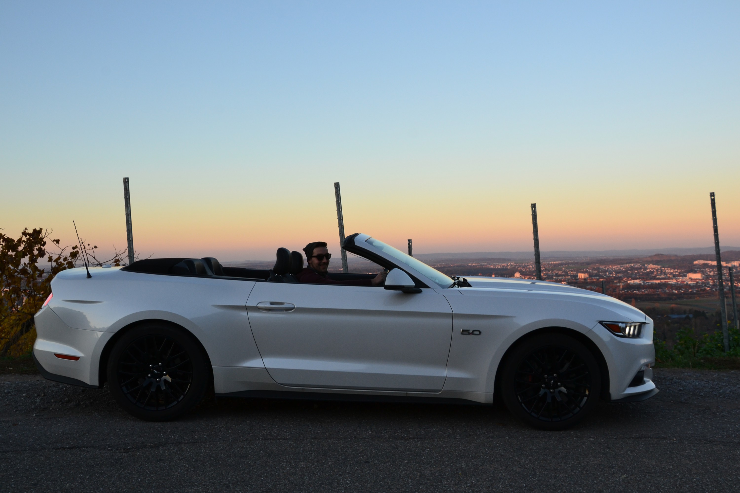 Ford Mustang GT 5.0 Cabrio Seite