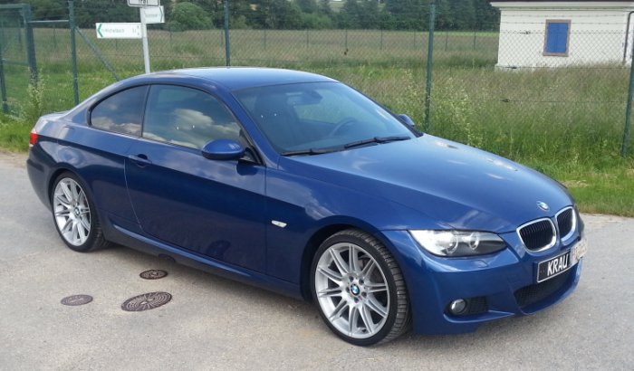 Mein E92 Le Mans blau Metallic