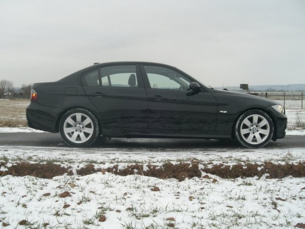 mit Winterschlappen und Eibach ProKit
