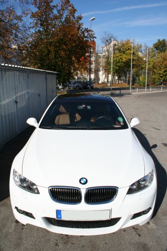 335i Couple Folierung weiss