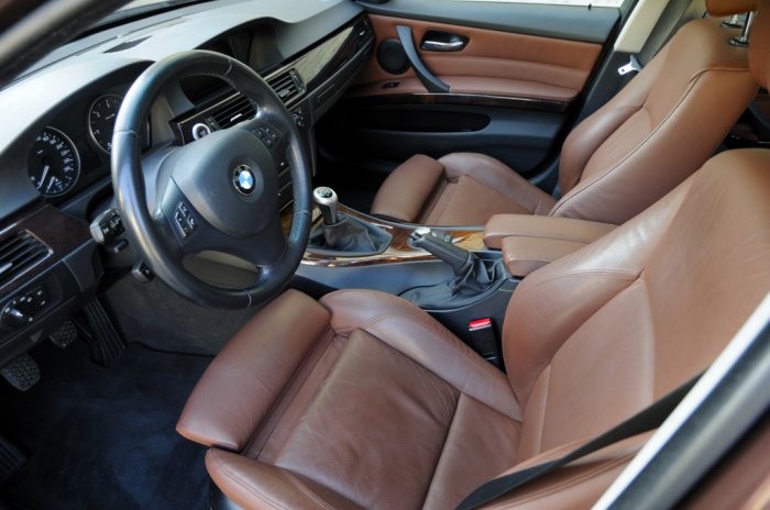330d barriquerot-metallic mit Leder Dakota Terra