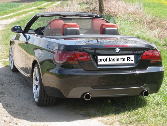 lasierte Rückleuchten