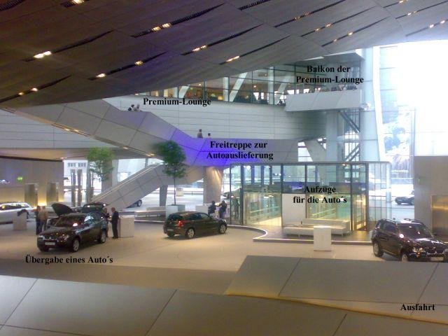 BMW-Welt  -  Abholung
