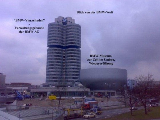 BMW-Welt  -  Vierzylinder
