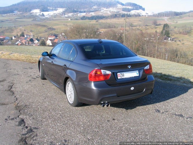 BMW 330d Heck
