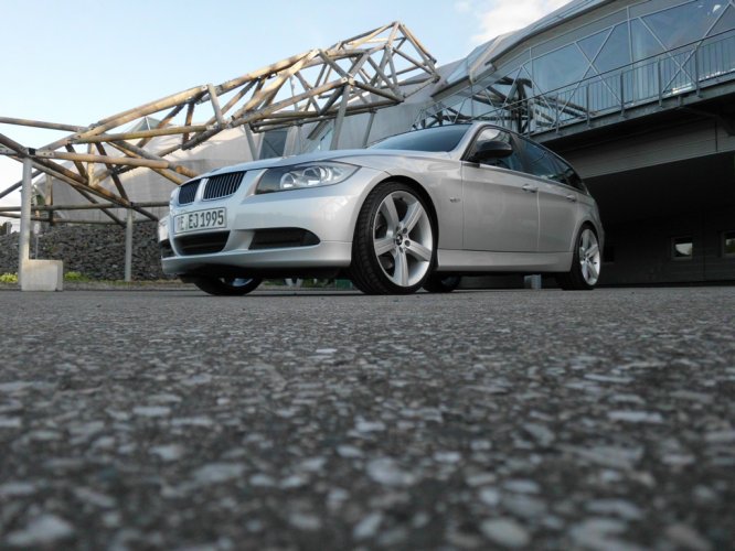 Mein ehemaliger E91 in Titansilber von 04.2010 bis 06.2012