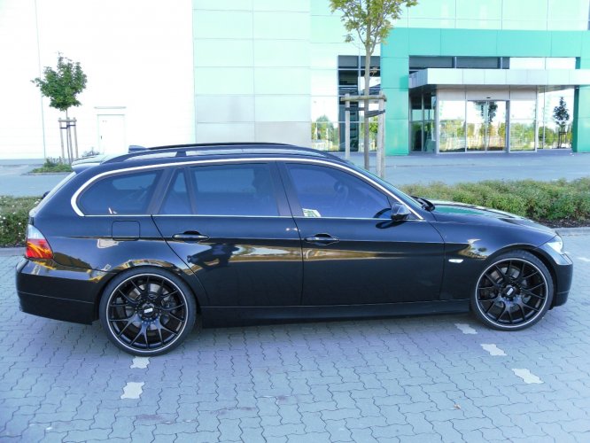 E91 325d Black Black Terra