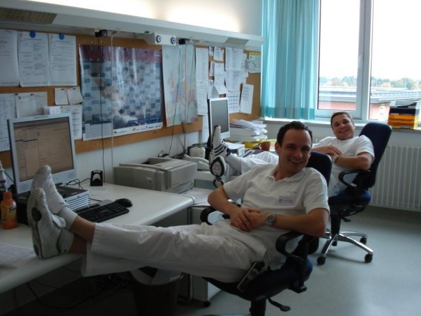 Bei der Arbeit