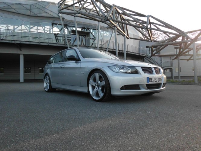 Mein ehemaliger E91 in Titansilber von 04.2010 bis 06.2012