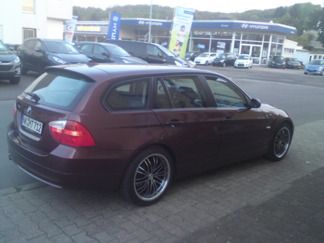 318d 18" mit  Distanzscheiben 50mm
