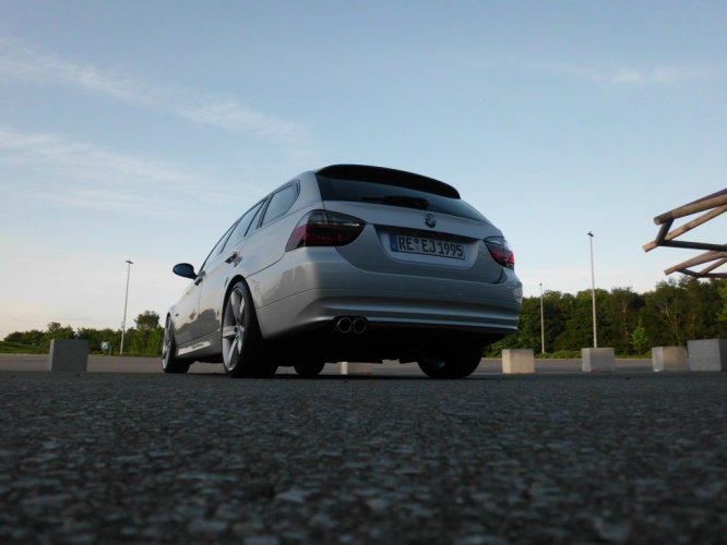 Mein ehemaliger E91 in Titansilber von 04.2010 bis 06.2012