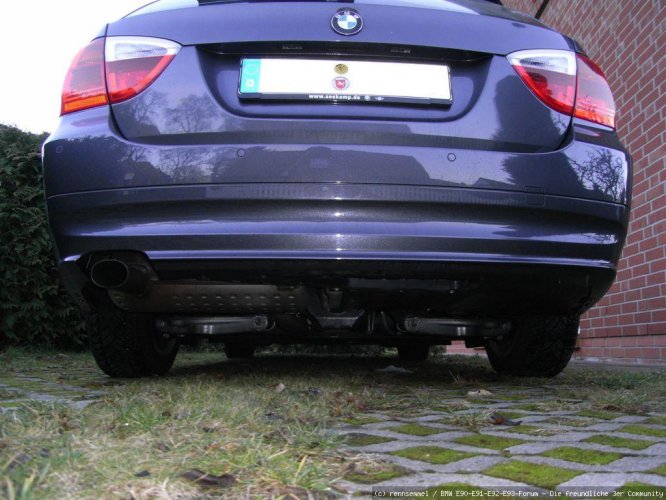 Heckansicht vorher