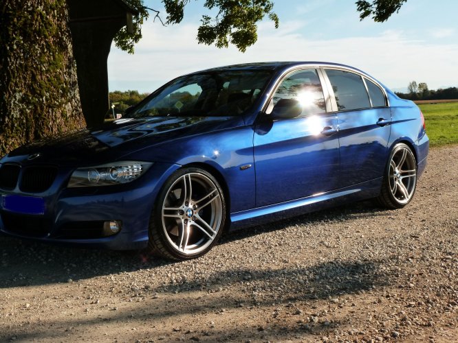 Mein blauer Trecker... 320d LCI Montegoblau-Metallic