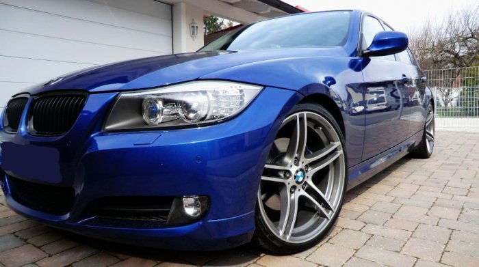 Mein blauer Trecker... 320d LCI Montegoblau-Metallic