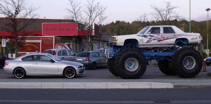 Groß gegen Klein