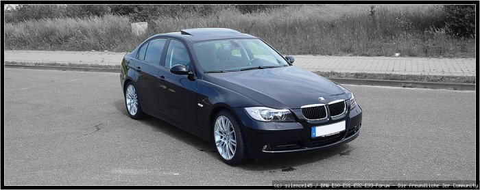 Saphierschwarzer 320d E90