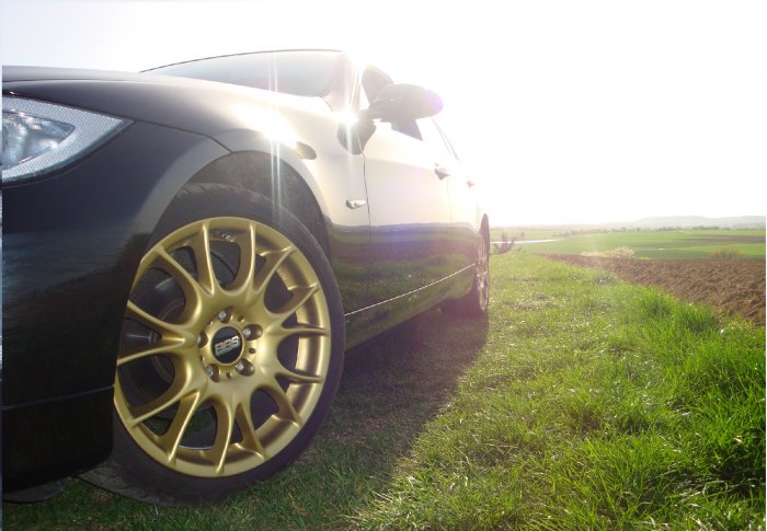18" BBS CK in special Gold