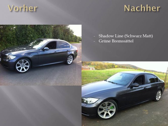 Bmw 330i Sparkling Graphite Seitenansicht